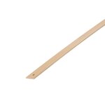 CENTRALE BRICO Latte à sommier hêtre sans noeud raboté, 8 x 53 mm, L.0.9 m