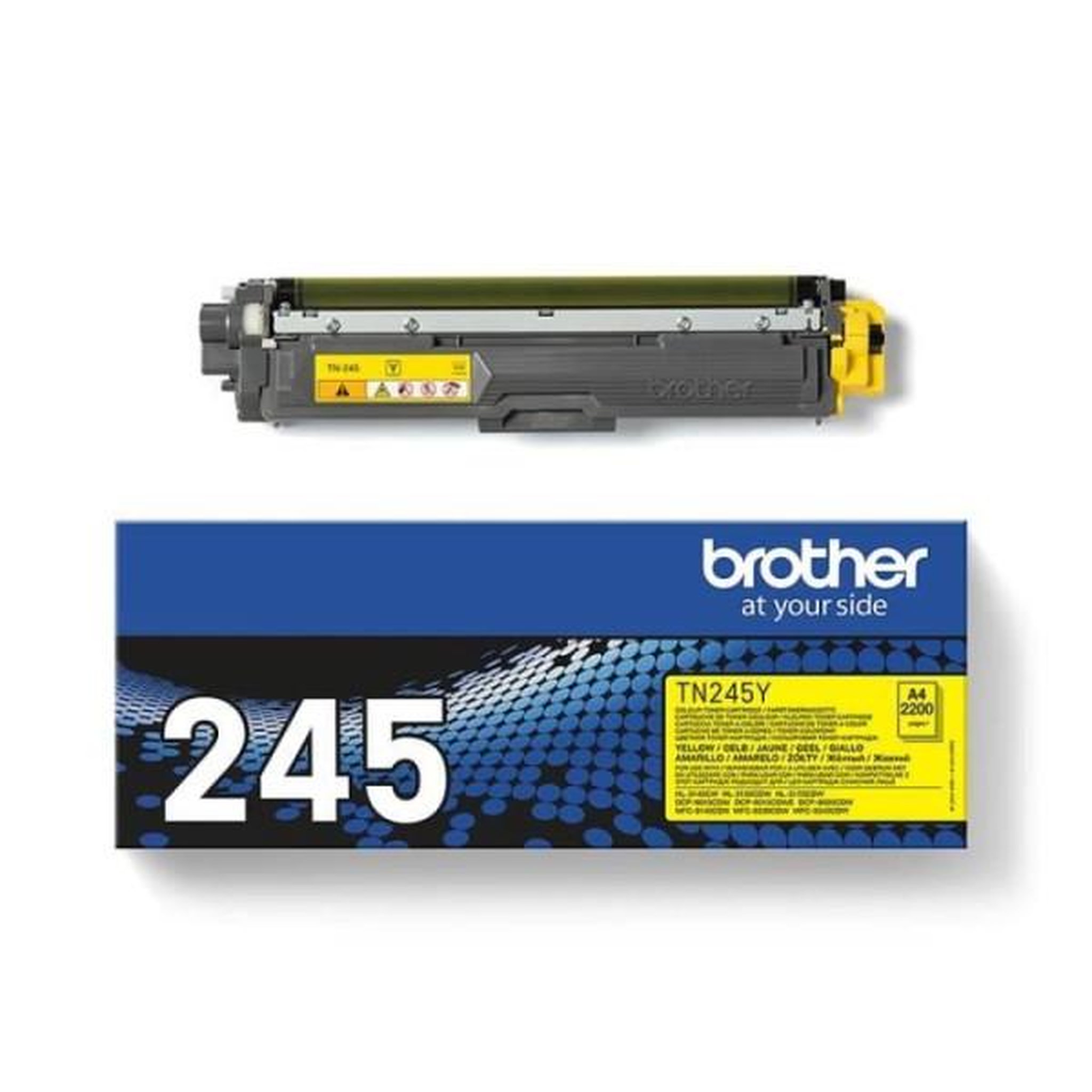 Voir la diapositive 2 : Brother Brother TN-245 Toner Laser Jaune