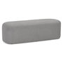Voir la diapositive 1 : Paris Prix Pouf Design  Rivolta  120cm Gris Foncé