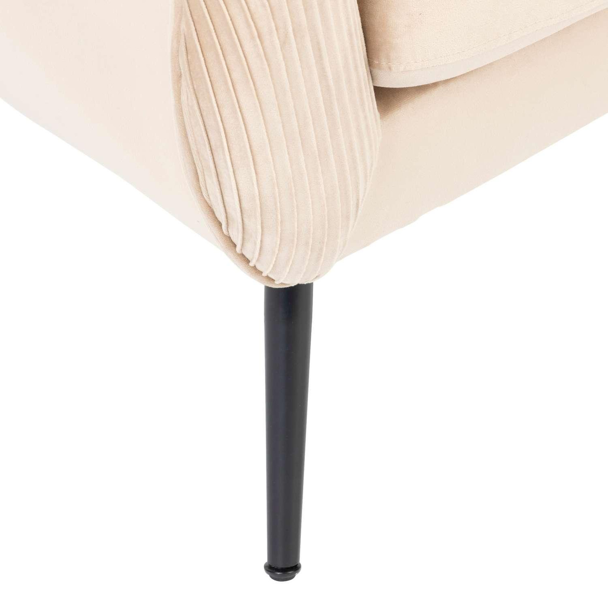 Voir la diapositive 5 : ATMOSPHERA Fauteuil en velours solaro - vert