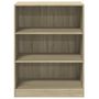 Voir la diapositive 5 : VIDAXL Garde robe chêne sonoma 77x48x102 cm bois d ingénierie