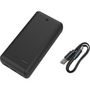 Voir la diapositive 3 : ESSENTIEL B Batterie externe 27000 mAh noir