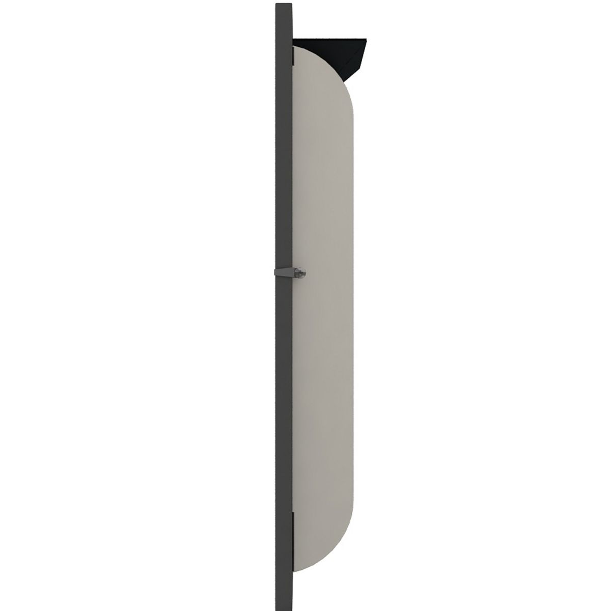 MAZDA Radiateur électrique 1000W pierre naturelle Dual Kherr - Ardoise noire