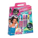 Le Mini Marcel Kit manucure Clementoni CC NAIL GLOW IN THE DARK néon