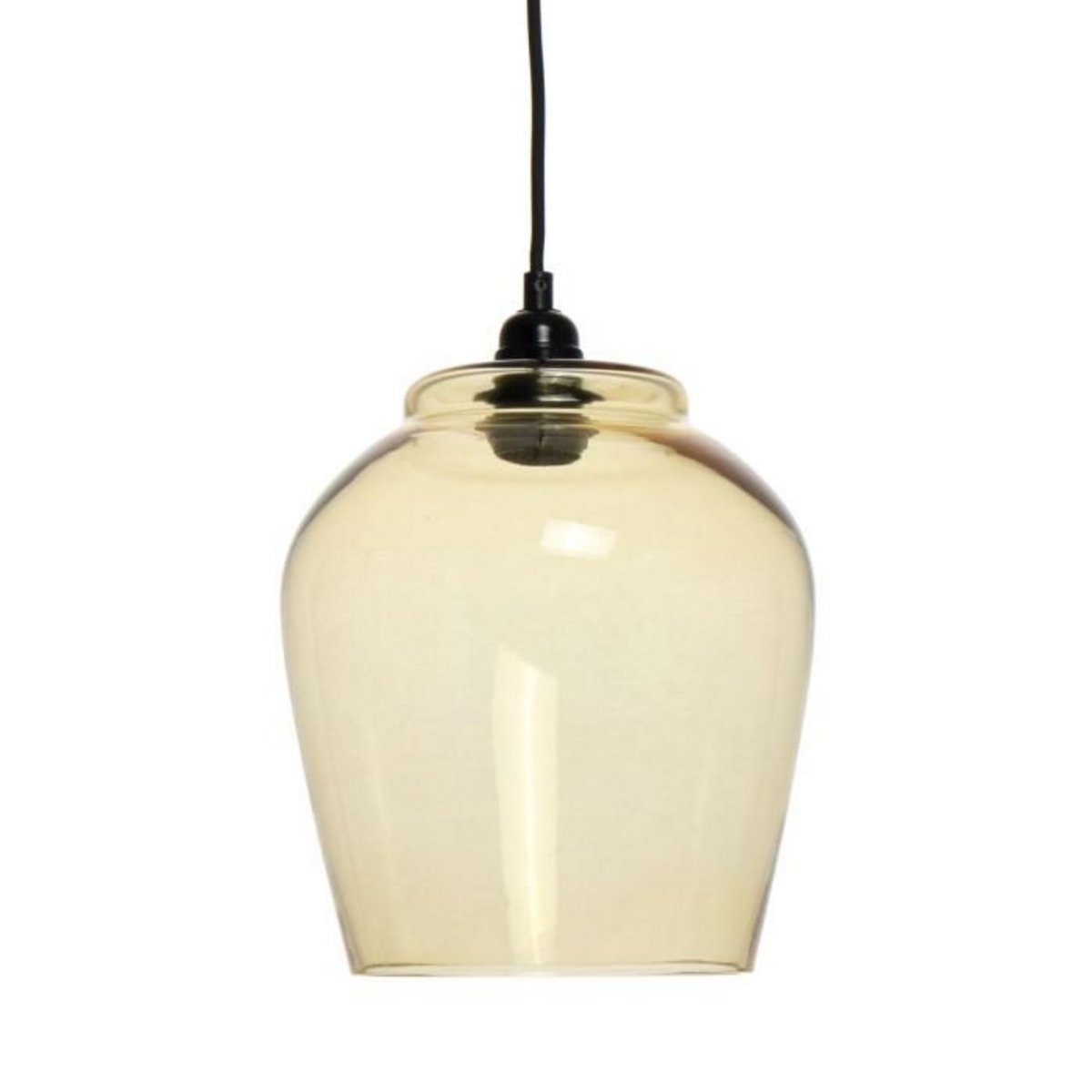 Paris Prix Lampe Suspension en Verre  Sombra  29cm Orange