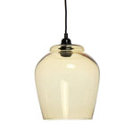 Paris Prix Lampe Suspension en Verre  Sombra  29cm Orange