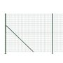 Voir la diapositive 4 : VIDAXL Cloture en treillis metallique avec bride vert 1,6x10 m