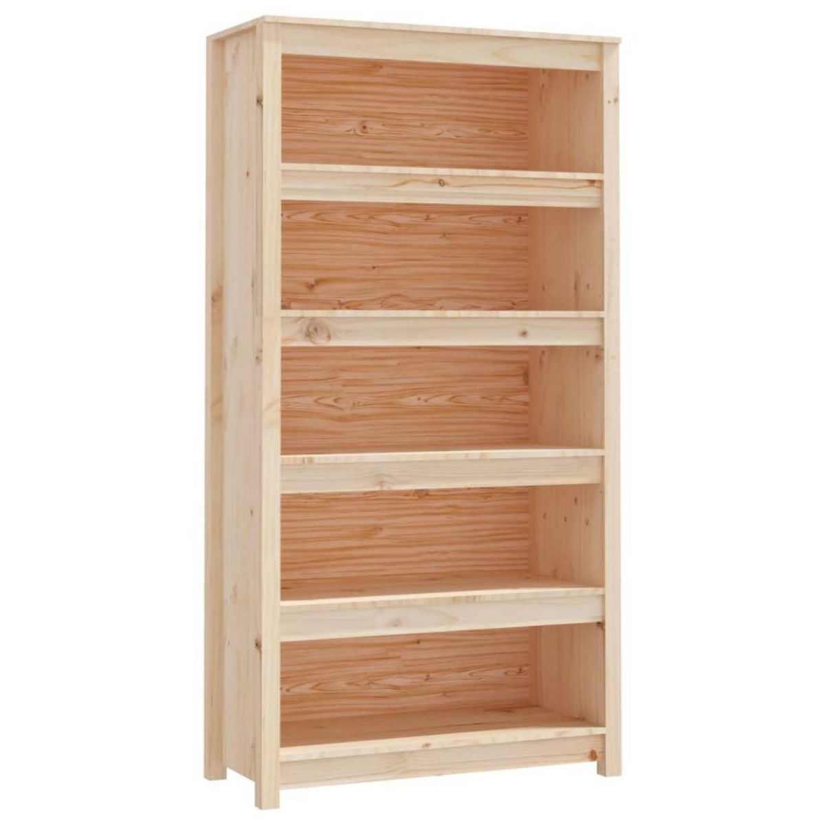 VIDAXL Bibliotheque 80x35x154 cm Bois de pin massif