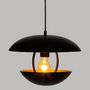 Voir la diapositive 4 : ATMOSPHERA Lampe Suspension en Métal  Estee  33cm Noir