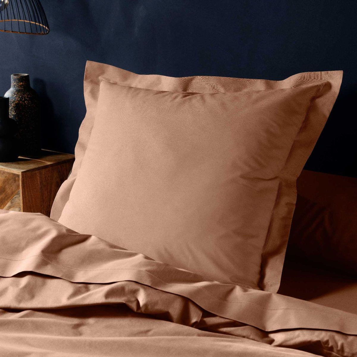 Paris Prix Taie d'Oreiller  Lina  63x63cm Rose Blush