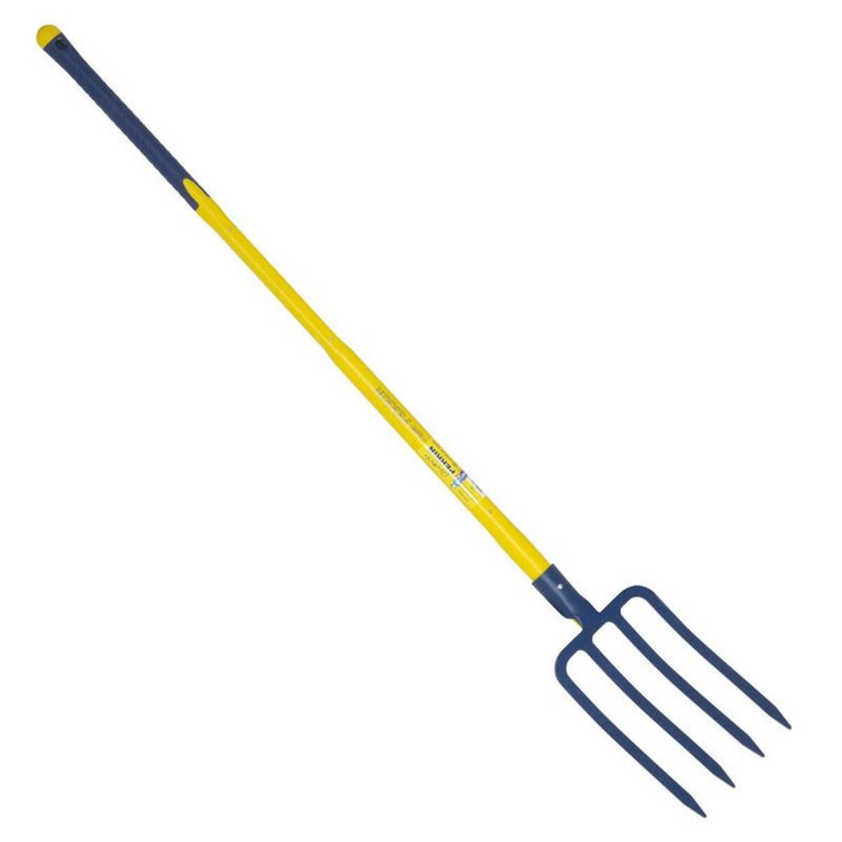 OUTILS PERRIN Fourche a becher a douille - manche trigripp pomme 110 - 4 dents triangulaires