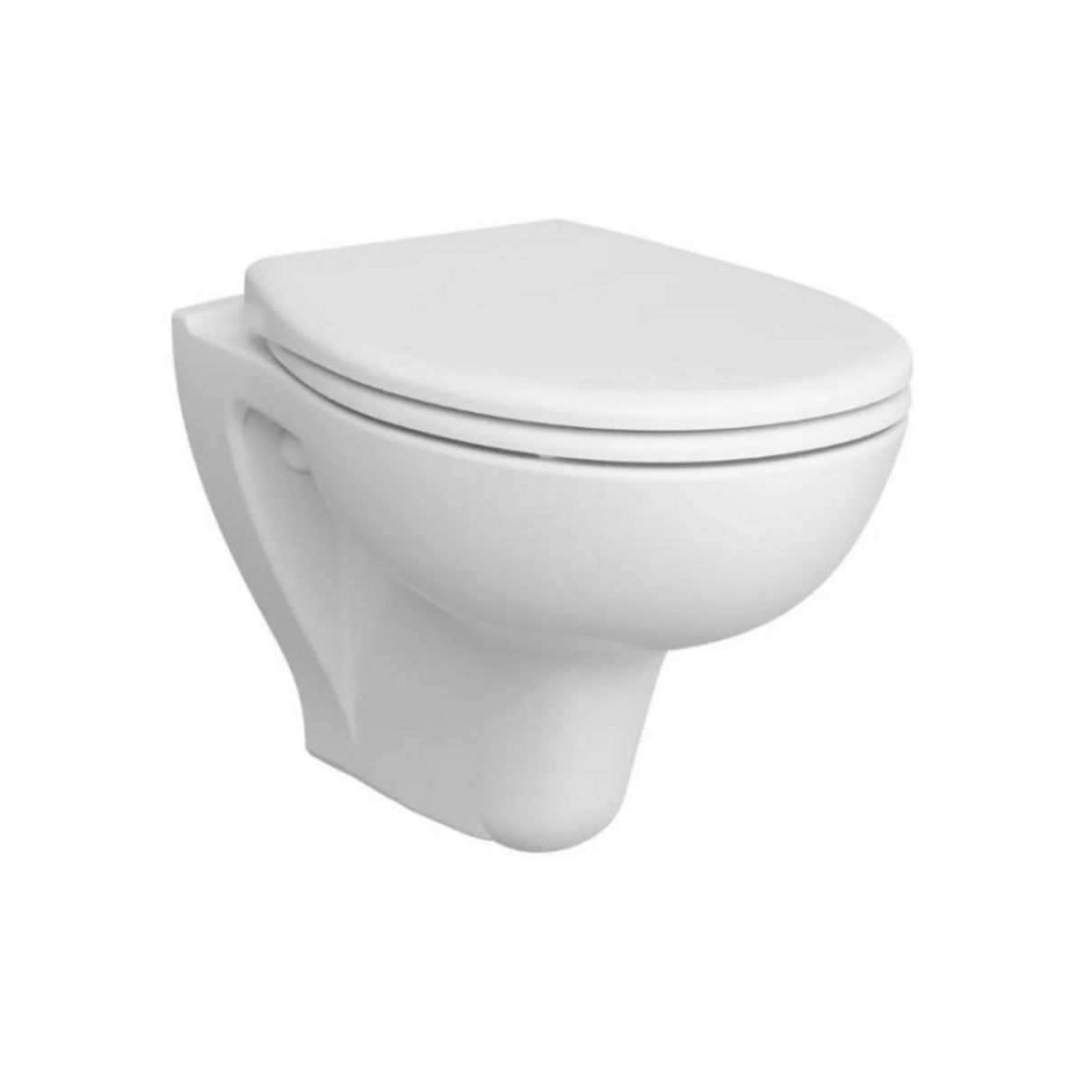 Vitra Pack WC suspendue S20 Round sans bride abattant standard VITRA 7644B003 6079