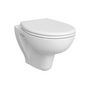 Voir la diapositive 1 : Vitra Pack WC suspendue S20 Round sans bride abattant standard VITRA 7644B003 6079