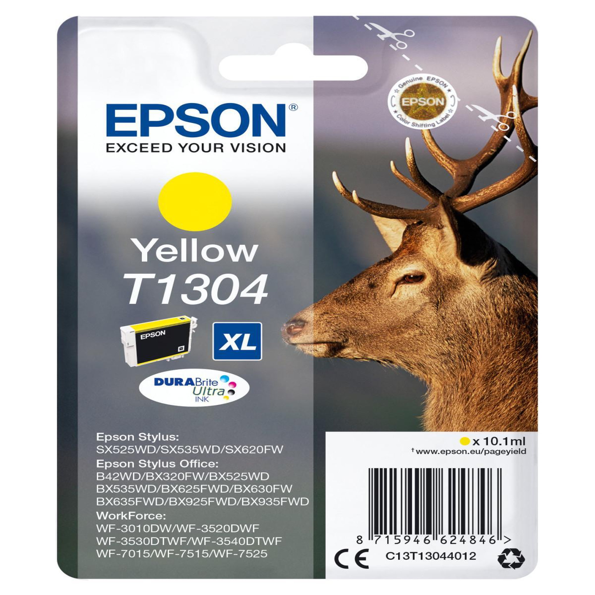 Epson Epson stag t1304 cartouche d'encre 1 pièce(s) original jaune