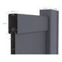 Voir la diapositive 4 : Habitat et Jardin Pack portail + portillon  Marc  - Gris