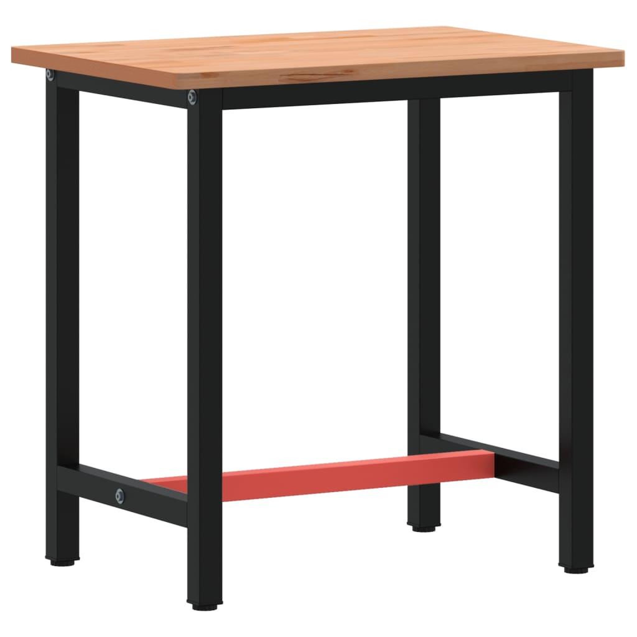 Voir la diapositive 5 : VIDAXL Etabli 80x55x81,5 cm bois massif de hetre et metal