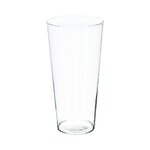 ATMOSPHERA Vase en Verre  Conique  30cm Transparent