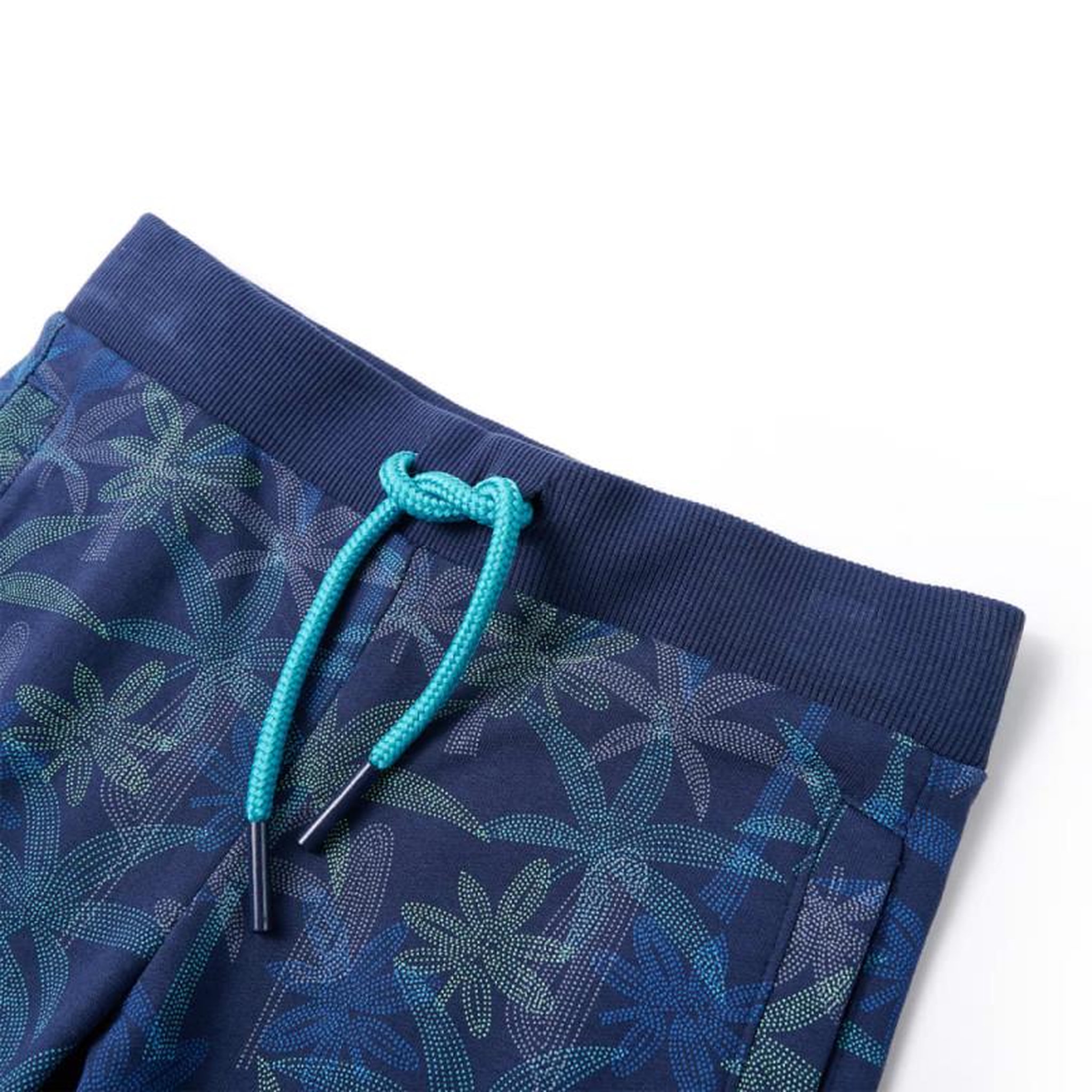 Voir la diapositive 3 : VIDAXL Short pour enfants avec cordon de serrage bleu marine 128