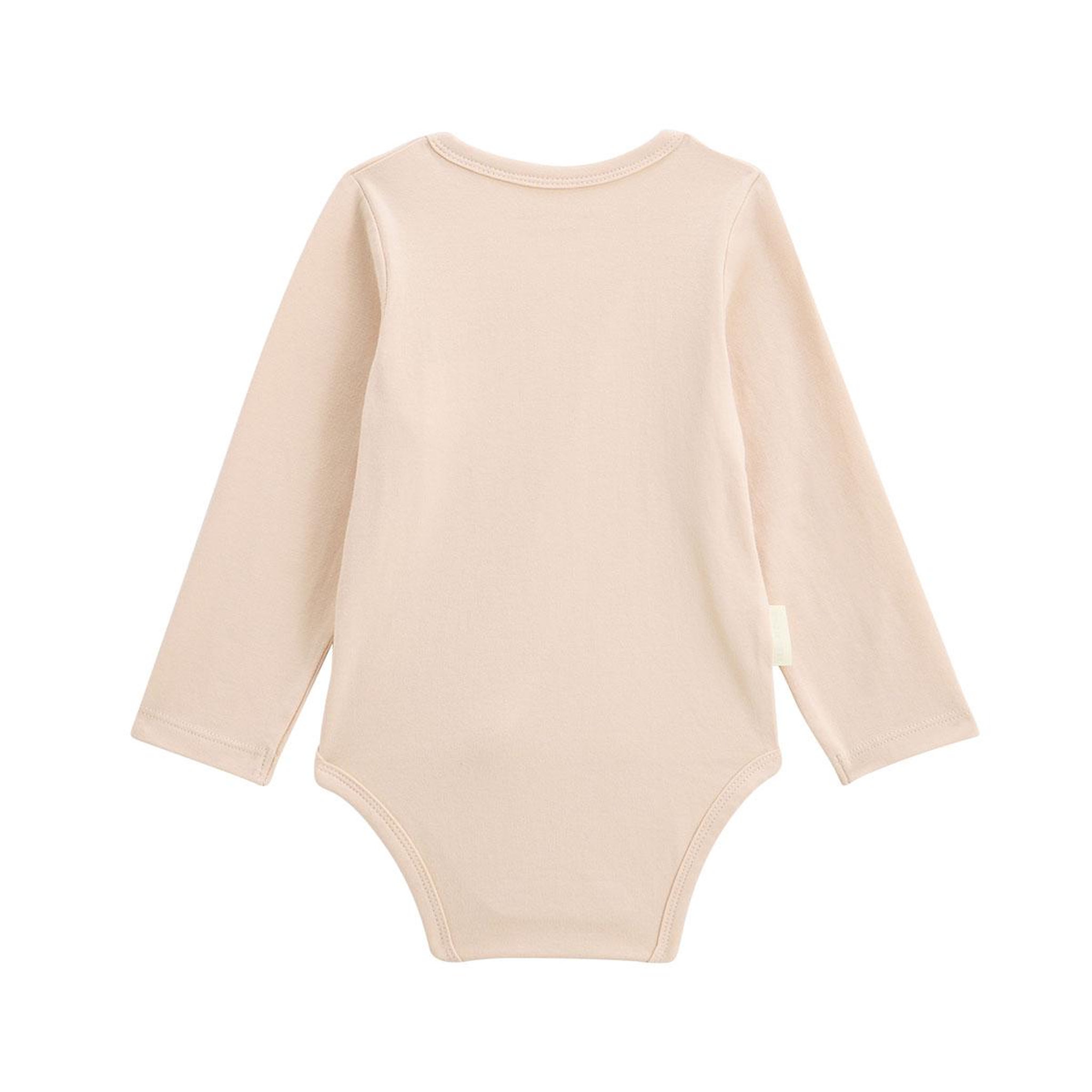 Voir la diapositive 6 : Petit Béguin Lot de 5 bodies bébé manches longues ouverture croisée louison