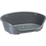 Ferplast Panier-Corbeille SIESTA DELUXE Taille 10 - 93,5*68*28,5 cm - Gris foncé -FERPLAST