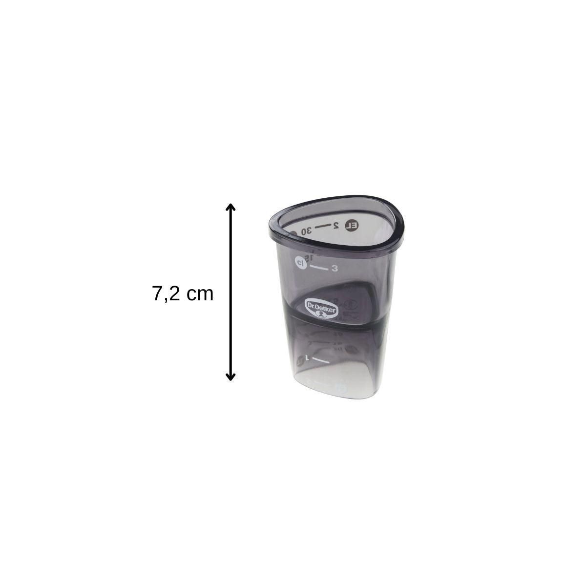 DR.OETKER Verre doseur gradué en plastique 4 cl Dr.Oetker