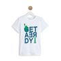 Voir la diapositive 1 : IN EXTENSO T-shirt manches courtes get ready garçon