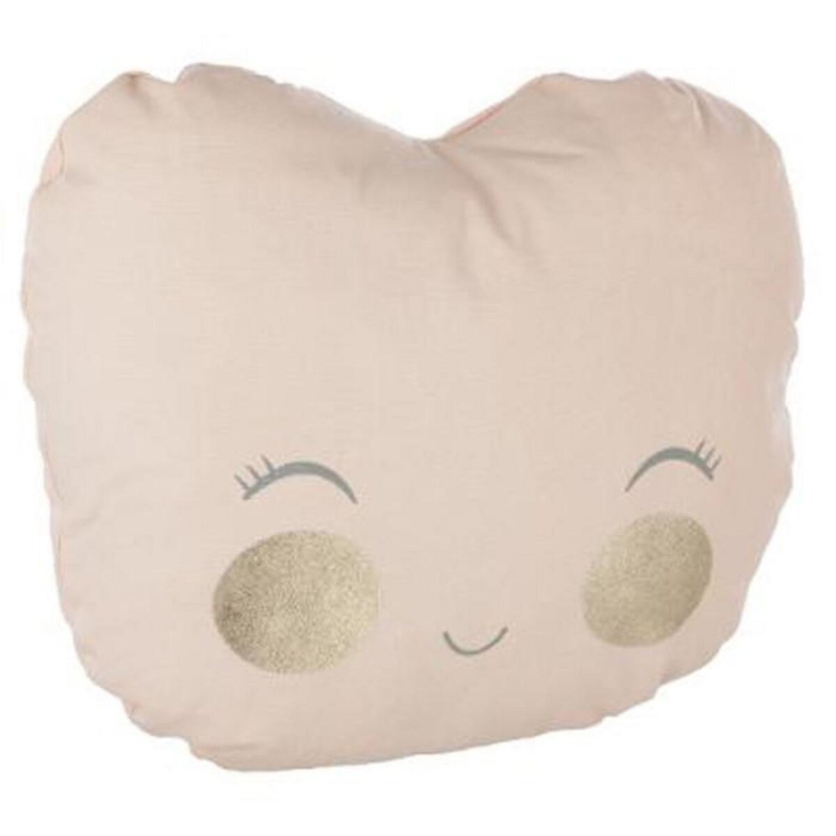 Atmosphera Kids Coussin Déco  Pomme  30x35cm Rose Pâle