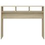Voir la diapositive 5 : VIDAXL Table console chene sonoma 105x30x80 cm bois d'ingenierie