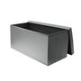 Voir la diapositive 2 : Paris Prix Banquette Coffre Pliable Design  Alana  76cm Gris