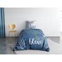 Voir la diapositive 2 : Les Ateliers du Linge Parure Housse De Couette 2pcs 140x200cm 100%coton 47fils Nuit Bleue