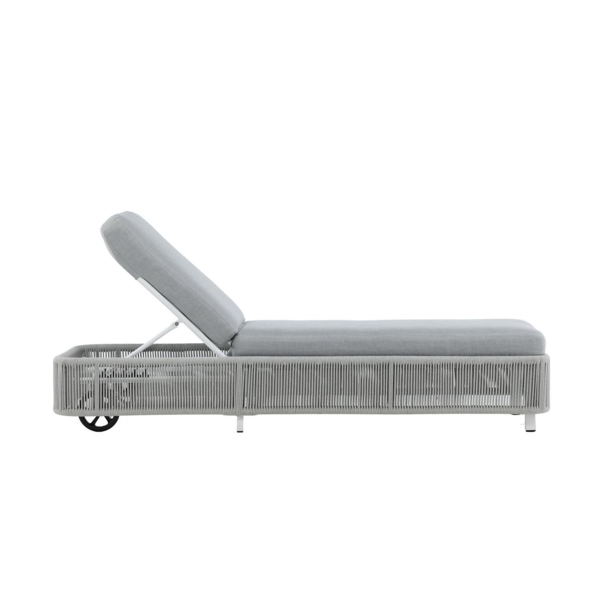 Voir la diapositive 5 : Paris Prix Transat à Roulettes  Virya  205cm Blanc & Gris
