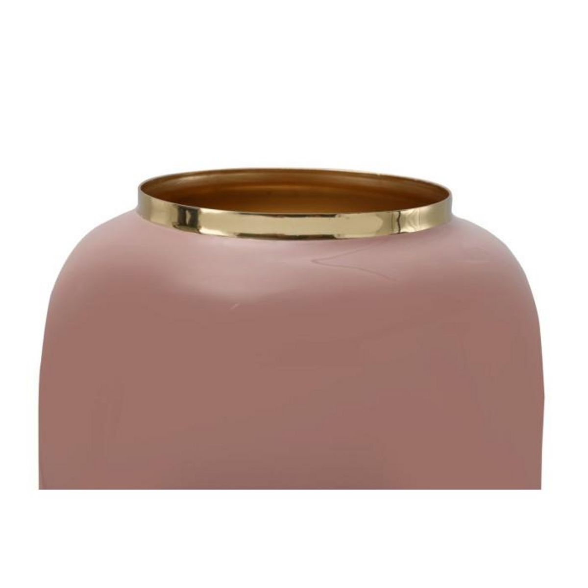 Paris Prix Vase Rond Design  Niklas  20cm Rose & Or