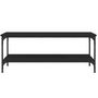 Voir la diapositive 4 : VIDAXL Table basse noir 100x55x40 cm bois d'ingenierie