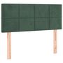 Voir la diapositive 2 : VIDAXL Tete de lit Vert fonce 100x5x78/88 cm Velours