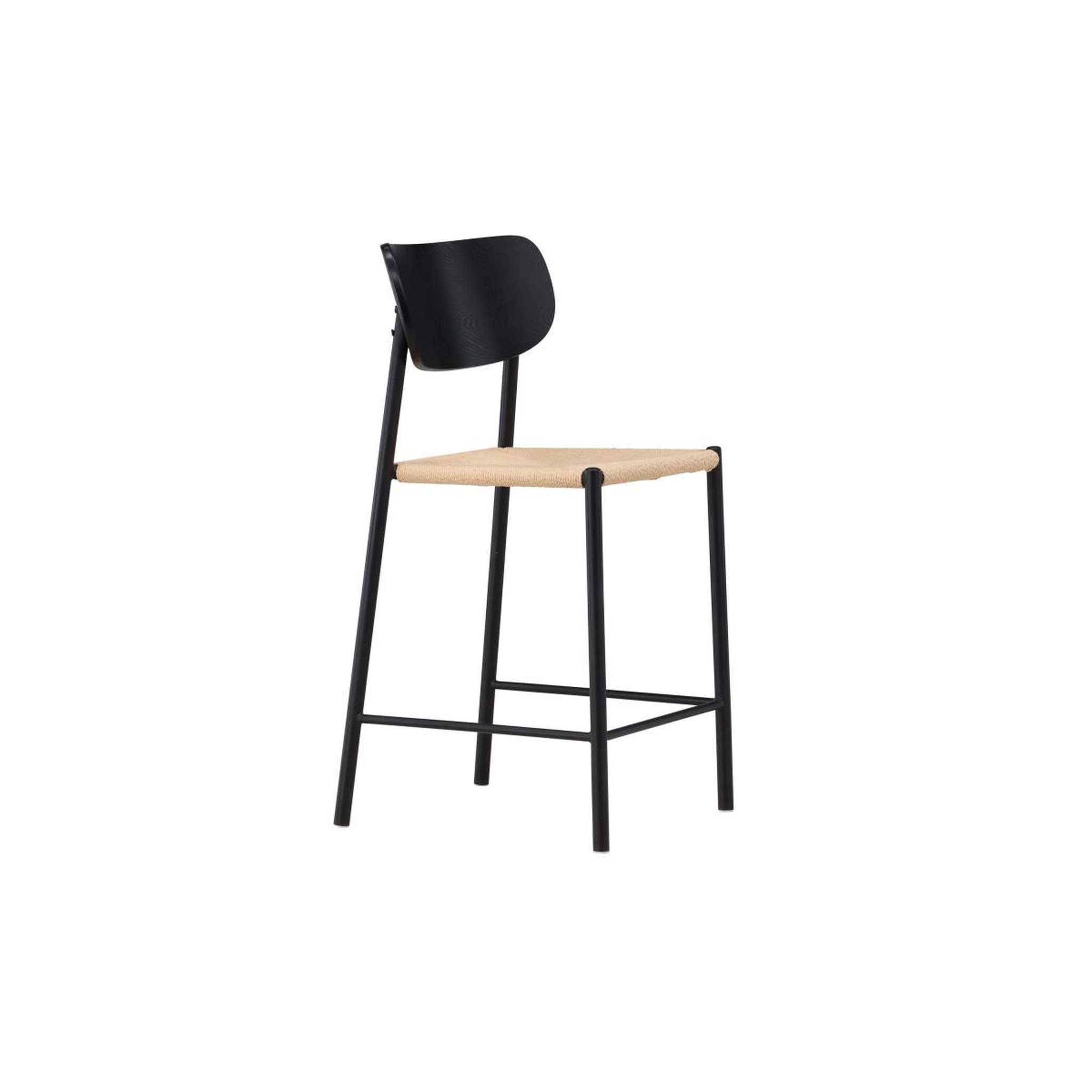 Voir la diapositive 4 : Paris Prix Chaise de bar design  polly  101cm noir