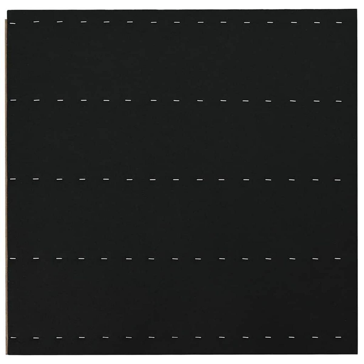 VIDAXL Panneaux muraux acoustiques 8pcs lattes 60,5x60cm placage chene