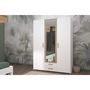 Voir la diapositive 9 : Armoire 3 portes 1 miroir 2 tiroirs SANDRINE