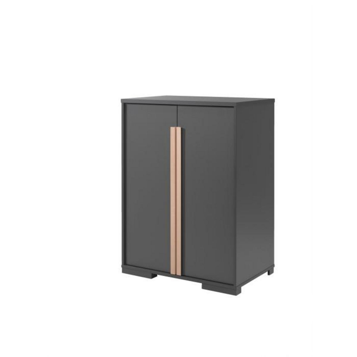 Paris Prix Chambre Complète Enfant 4P  London  90x200cm Anthracite