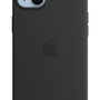 Voir la diapositive 2 : APPLE Coque en silicone avec MagSafe pour Apple iPhone 14 Plus Minuit