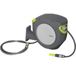 Jardibric Enrouleurs de tuyaux automatique 20m - NICOREEL20