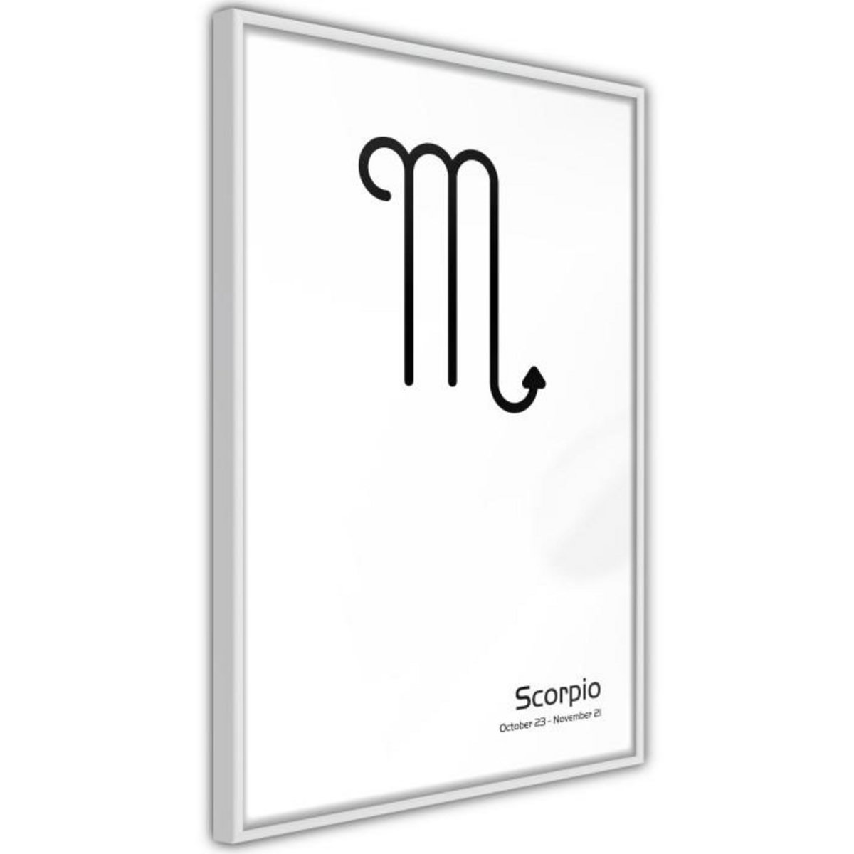 Paris Prix Affiche Murale Encadrée  Zodiac Scorpio II