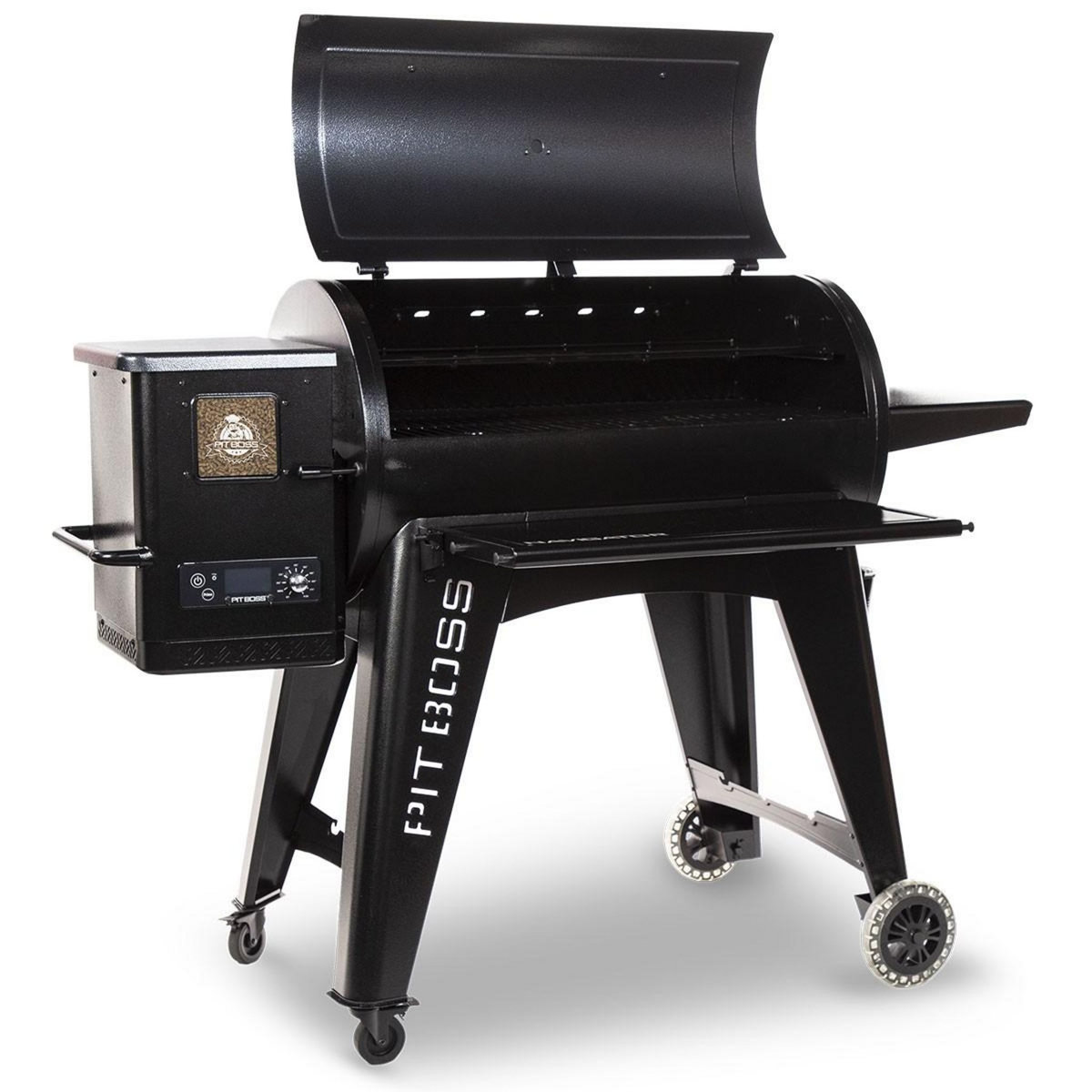 PITBOSS Barbecue à Pellets Grill et Fumoir Ecran LCD Cuisson 90x50cm 8 cuissons + Housse de protection Navigator 1150 PIT BOSS