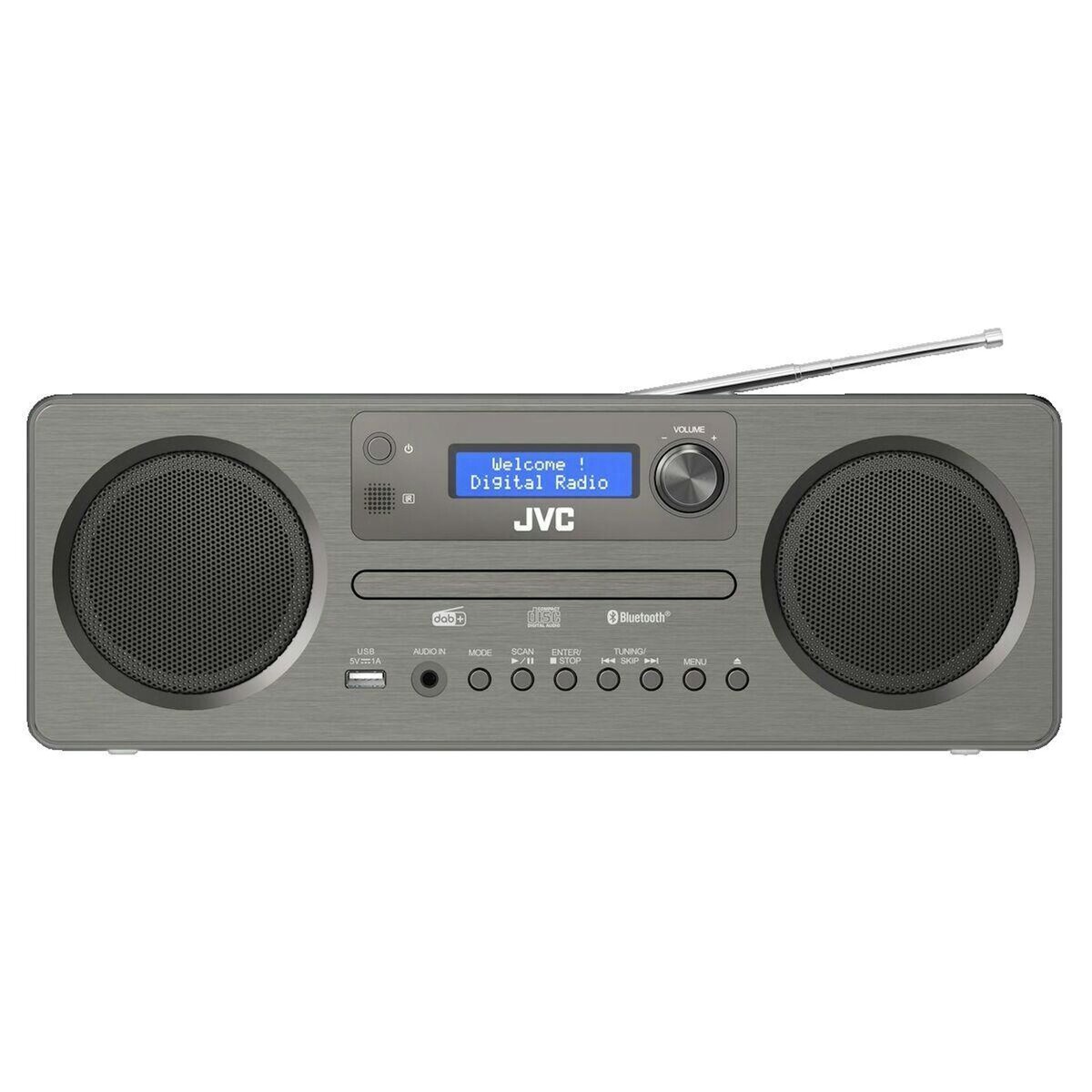 JVC Mini chaîne Hi-Fi JVC RD-E861B-DAB radio numérique DAB+