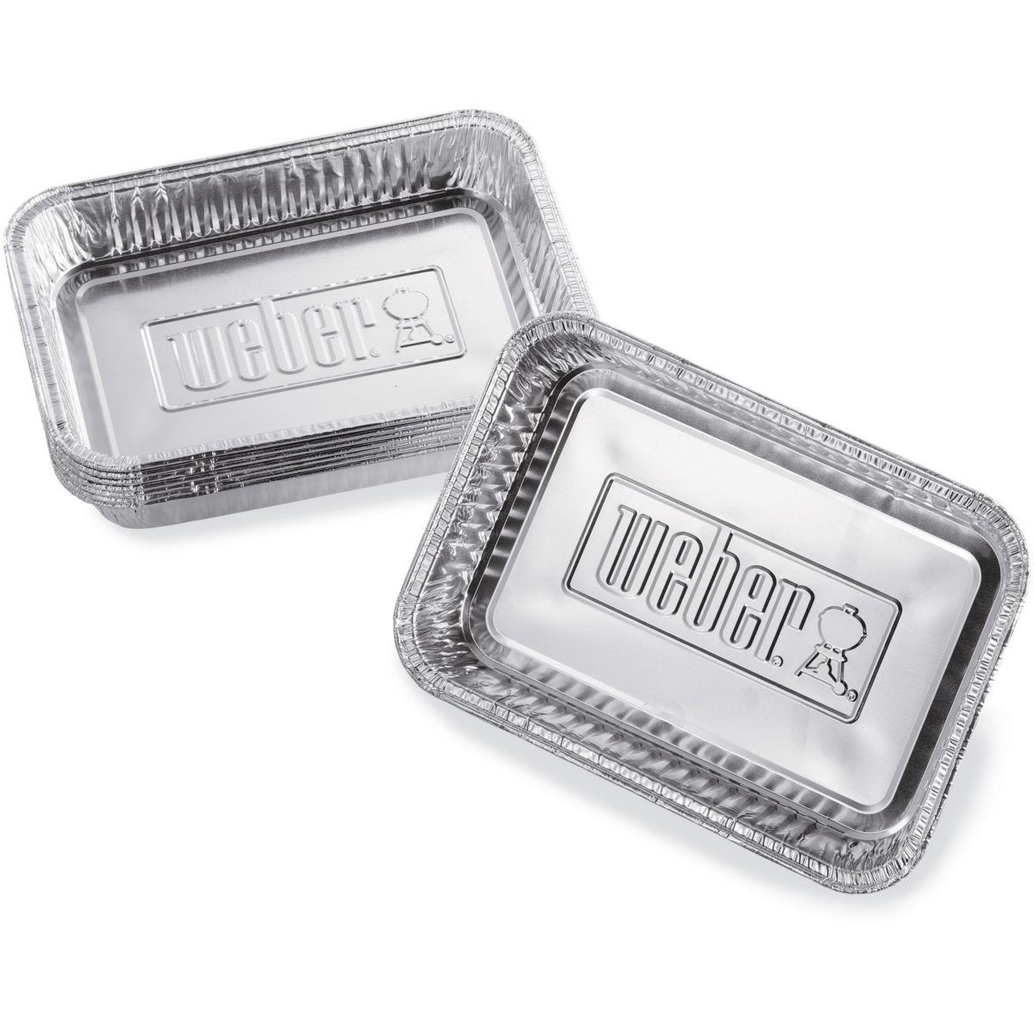 Voir la diapositive 2 : Weber Barquette aluminium petites barquettes alu-lot de 10