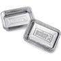 Voir la diapositive 2 : Weber Barquette aluminium petites barquettes alu-Lot de 10