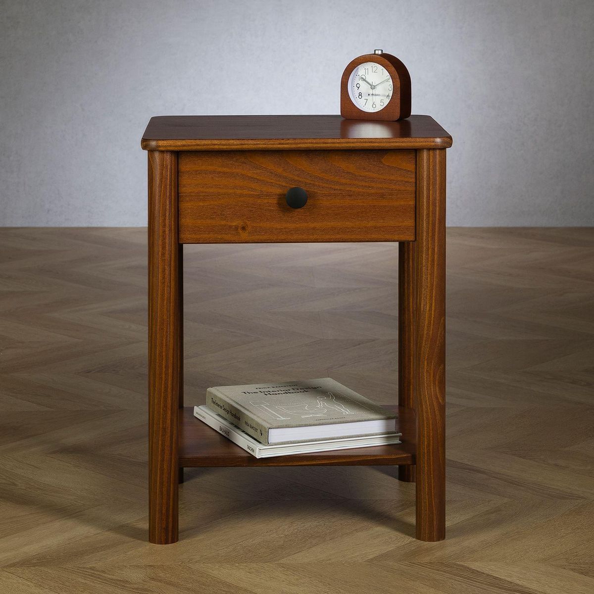 IDIMEX Table de chevet APOANA avec tiroir – En pin massif