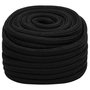 Voir la diapositive 2 : VIDAXL Corde de travail Noir 25 mm 50 m Polyester