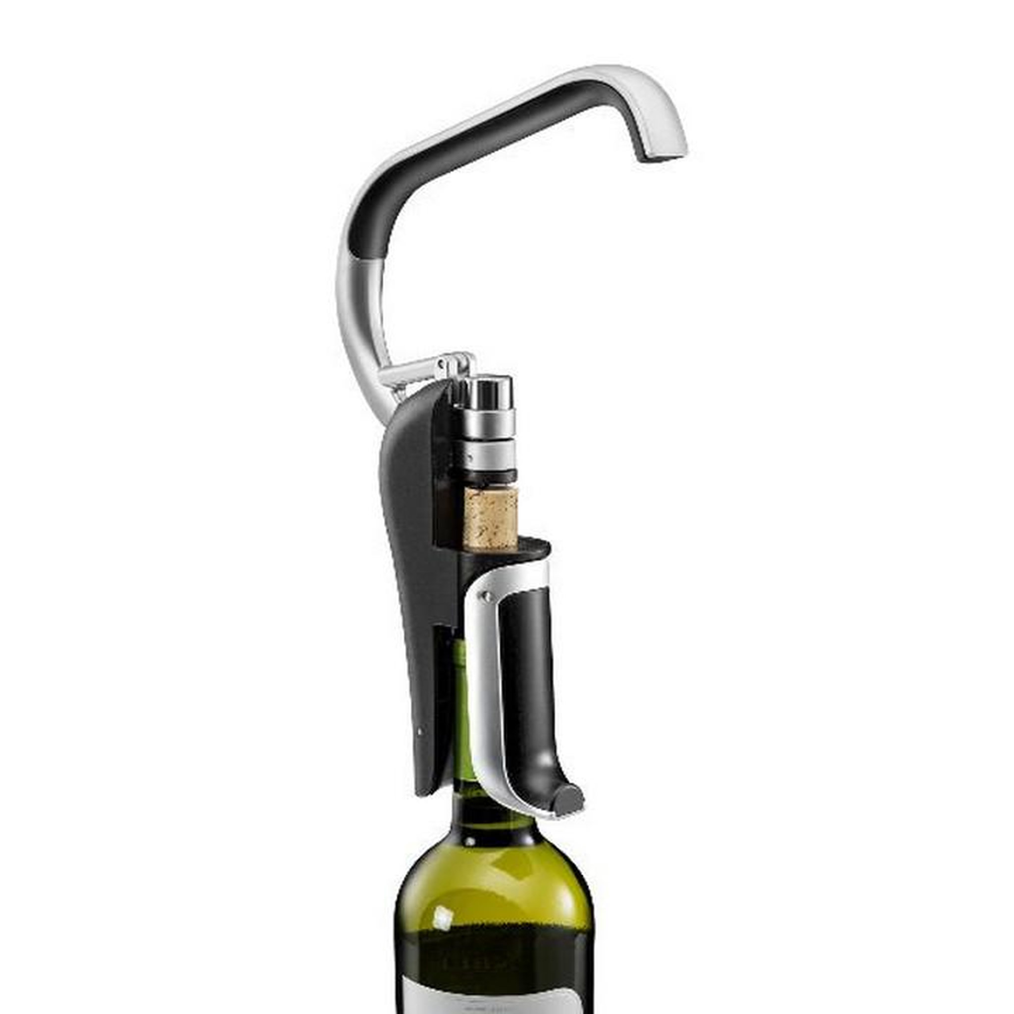 Voir la diapositive 2 : Chef & sommelier Tire-bouchon levier + coupe-capsule - 775035