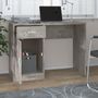Voir la diapositive 3 : VIDAXL Bureau avec tiroir et armoire Gris beton 100x40x73 cm