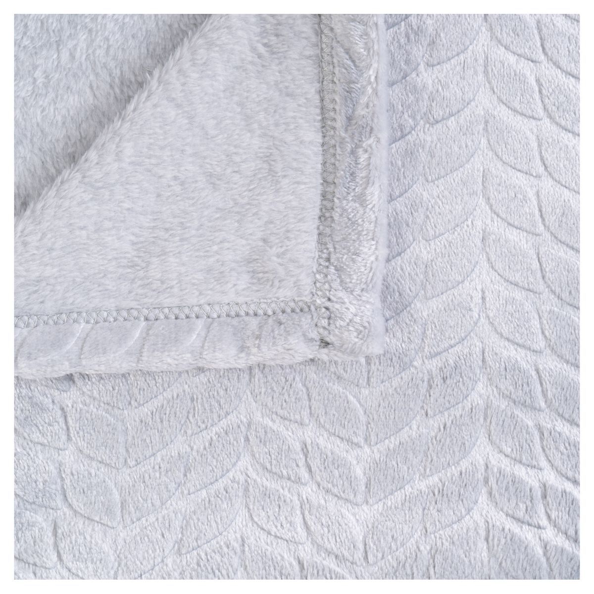 ACTUEL Plaid uni en flanelle 230gsm